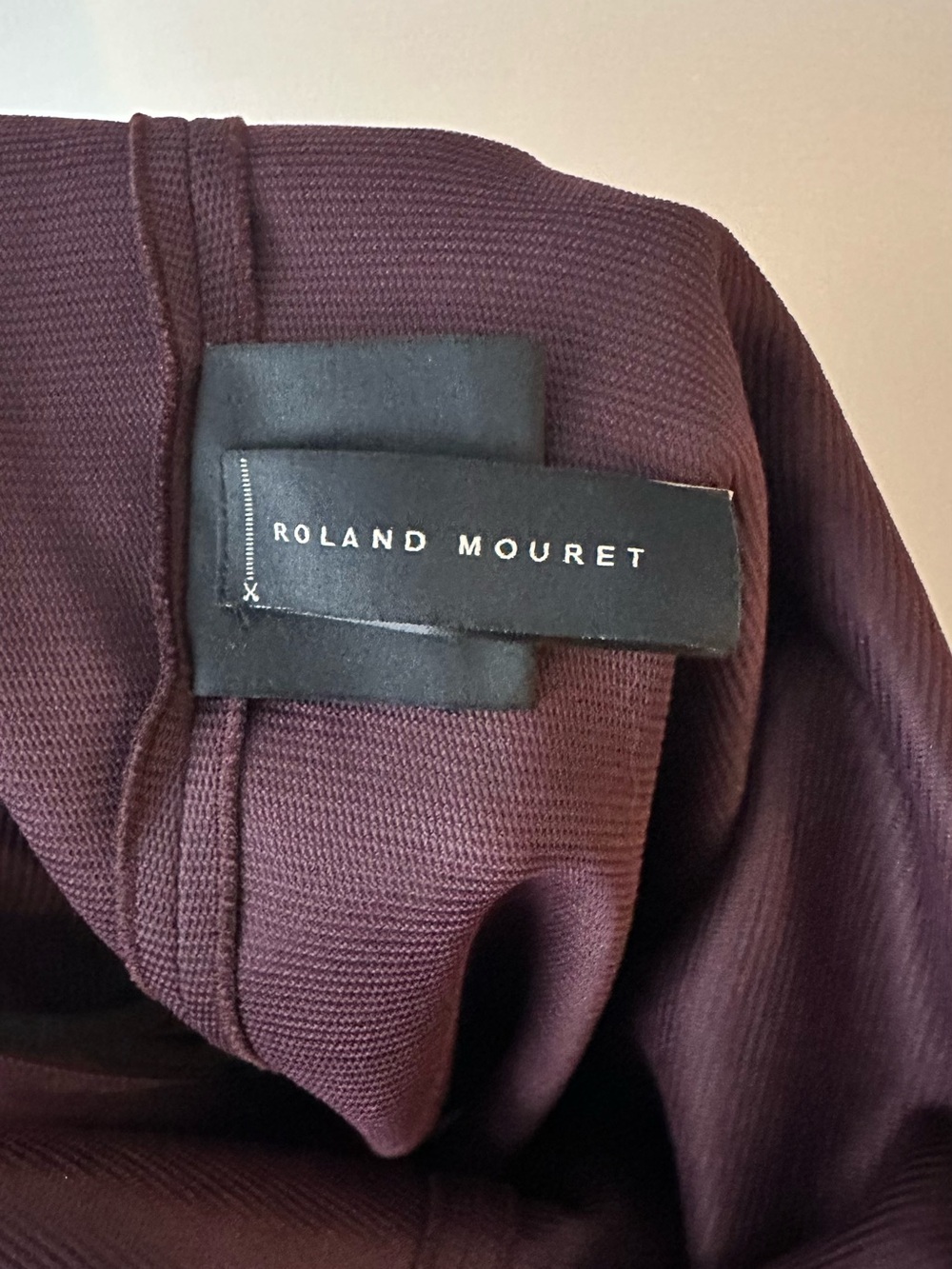 Roland Mouret Plum Sheath Dress - Picture 3 of 8